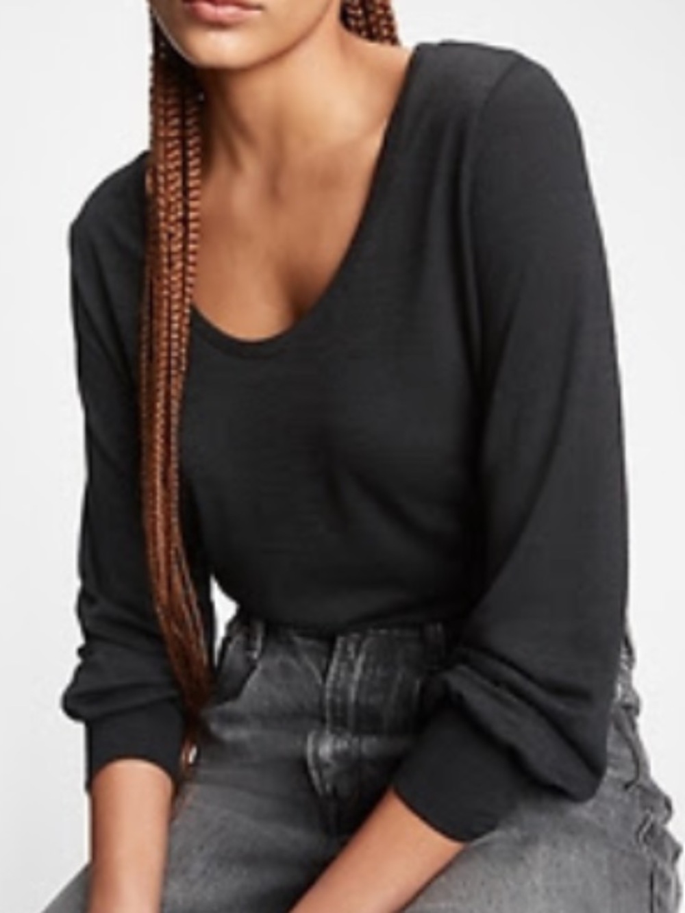 GAP Soft Spun Scoopneck T-shirt